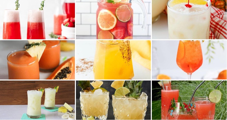Tropical Non-Alcoholic Summer Punches for Any Occasion